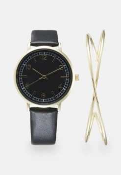 Beste Bewertungen von 👏 Even&Odd SET - Uhr - Black/gold-coloured | Damen 👍