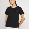 Bester Verkauf 👏 Even&Odd Damen T-Shirt Print - Black 👏