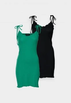 Rabatt 👍 Even&Odd Damen 2 PACK - Freizeitkleid - Black/green 🔔 -Even Od Verkaufe de3d6d1f512c4a79b34a571536793bf5
