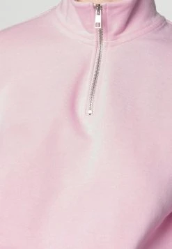 Blitzangebot 😀 Even&Odd Damen CROPPED WITH HALF ZIP COLLAR - Sweatshirt - Light Pink ✔️ -Even Od Verkaufe dfc3bb06b02e41a2a915eb69216a8267