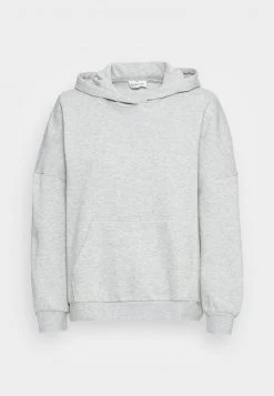 Bestes Angebot 🔥 Even&Odd Damen HOODIE LONG WITHOUT DRAWCORD AND POCKET - Kapuzenpullover - Mottled Light Grey ⭐ -Even Od Verkaufe e302311344844614b5ecf2c93c62b719