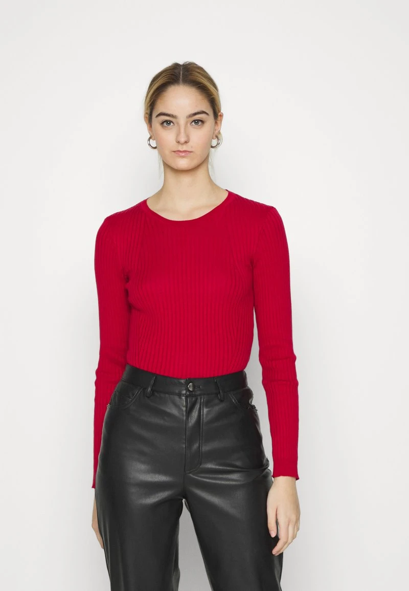 Rabatt 🤩 Even&Odd Damen Strickpullover - Red 🔔 3 Rabatt 🤩 Even&Odd Damen Strickpullover - Red 🔔