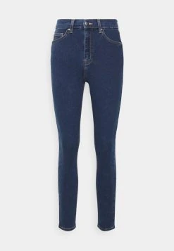 Coupon 🥰 Even&Odd Damen 🧨 Jeans Skinny Fit - Dark Blue Denim ⭐