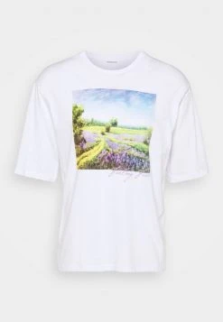 Blitzangebot 🤩 Even&Odd UNISEX - T-Shirt Print - White 👏 -Even Od Verkaufe eb3abb9f68ec4e3d913e99a5ae96454f