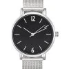 Schlussverkauf 🛒 Even&Odd Damen Uhr - Silver/black ✨