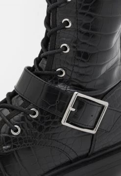 Auslauf 🛒 Even&Odd Damen Schnürstiefel - Black 🎁 -Even Od Verkaufe ec1b770500ca406b932491633b58acd6