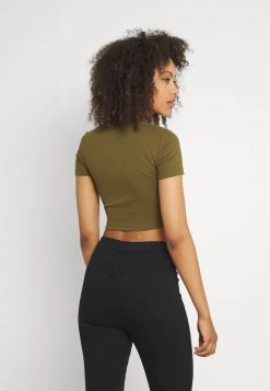 Billig 💯 Even&Odd Damen 3 PACK - T-Shirt Basic - Black/white/khaki 🤩 -Even Od Verkaufe ece3f58bbb604cbfb7d1fd412272479c