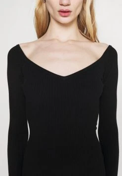 Am billigsten 👍 Even&Odd Damen Strickkleid - Black ⭐ -Even Od Verkaufe ed579e94f1ae44ffb74b00f877cde930