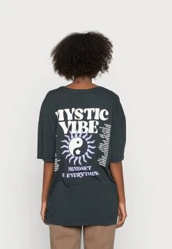 Blitzangebot 😉 Even&Odd Damen T-Shirt Print - Black ⭐