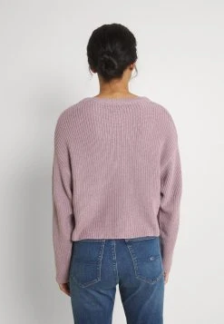 Rabatt 👍 Even&Odd Damen CROPPED JUMPER - Strickpullover - Lilac ⌛ -Even Od Verkaufe ed7396e26e064a359047b0506041b199