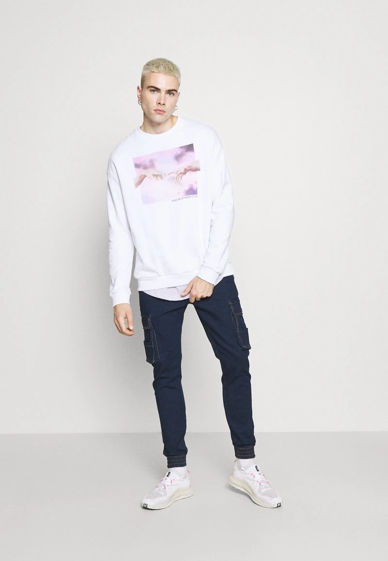 Auslauf ⭐ Even&Odd UNISEX - OVERSIZED SWEATSHIRT - Sweatshirt - White ⭐ 4 Auslauf ⭐ Even&Odd UNISEX - OVERSIZED SWEATSHIRT - Sweatshirt - White ⭐ – Bild 2