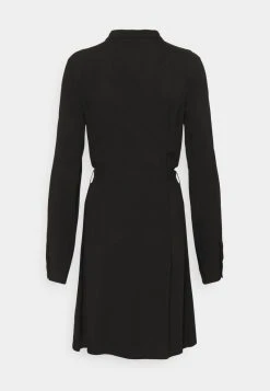 Am billigsten ⌛ Even&Odd Damen Blusenkleid - Black ✔️ -Even Od Verkaufe ee2483c1f1de415d8dc2f0569f2996f8