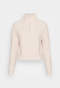 Bestes Angebot ❤️ Even&Odd HALF ZIP JUMPER - Strickpullover - Beige | Damen ✨ -Even Od Verkaufe f4a7c60fefe24b1cb0183402e5fcb9a7