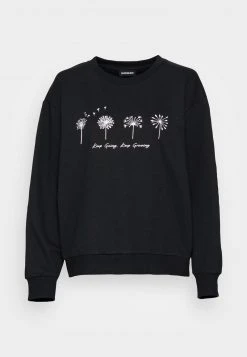 Blitzangebot 💯 Even&Odd Damen OVERSIZED FLOWER PRINT - Sweatshirt - Black 👏 -Even Od Verkaufe f681958c5fd34959847fbed146c38427