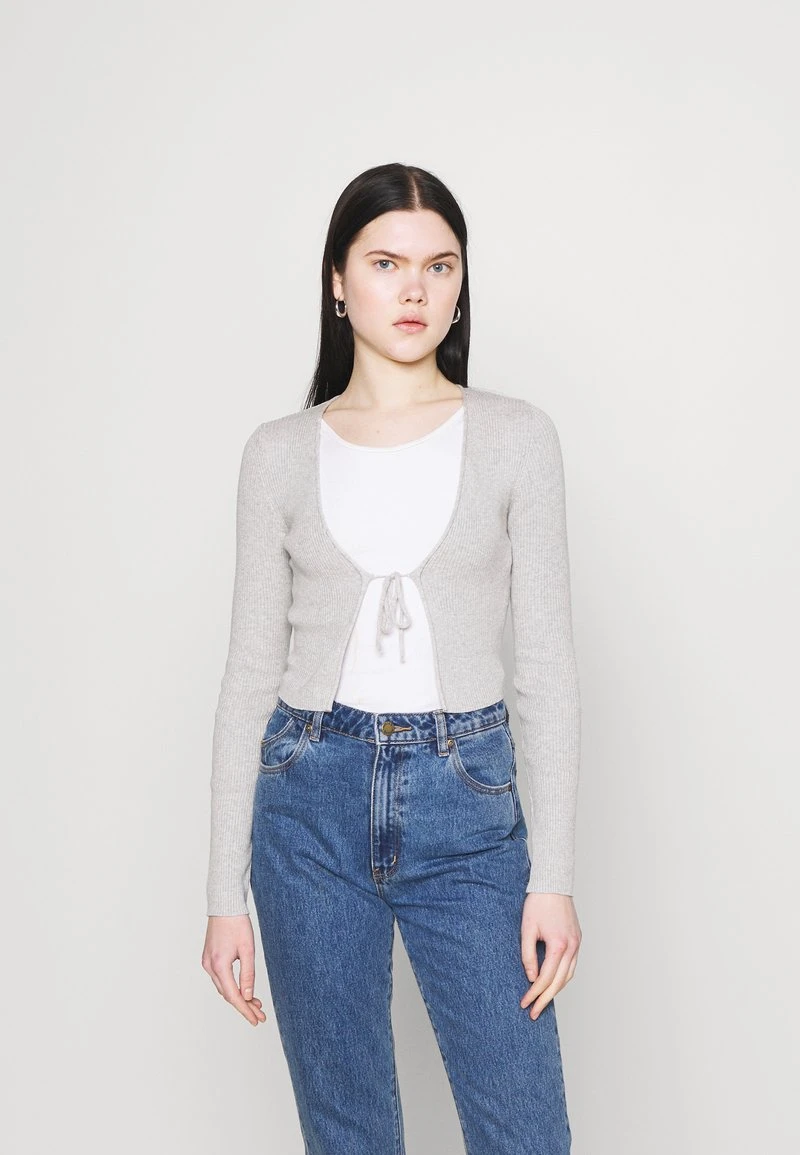 Auslauf ✨ Even&Odd Damen Strickjacke - Mottled Light Grey ⭐ 3 Auslauf ✨ Even&Odd Damen Strickjacke - Mottled Light Grey ⭐