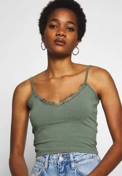 Bestes Angebot 🤩 Even&Odd Damen 2 PACK - Top - Green/black ✨ -Even Od Verkaufe f9ab7b56c26c4736aa347ff08d9275cd