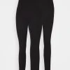 Budget 👍 Even&Odd HIGH WAISTED LEGGINGS 2 PACK - Leggings - Hosen - Black | Damen ❤️