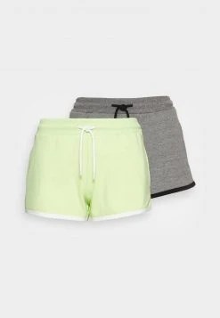 Beste Bewertungen von 😉 Even&Odd Damen 2 PACK - Shorts - Green/mottled Grey 👍 -Even Od Verkaufe fca5dfbad62048109c44ffd834403b2a