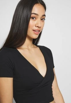 Bestes Angebot 🔥 Even&Odd Damen 2 PACK - T-Shirt Print - Black/white 🧨 -Even Od Verkaufe fcd6005988de423d803c890df8308808