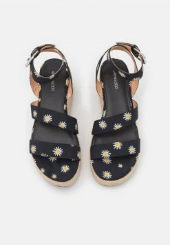 Rabatt ❤️ Even&Odd Damen Plateausandalette - Black 💯 -Even Od Verkaufe fd2279971d674565b7ae992001489d39