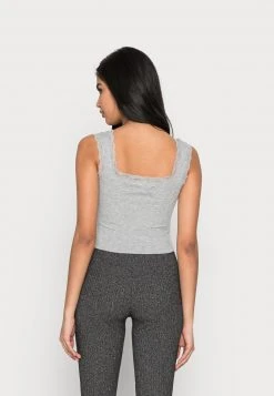 Neu ⭐ Even&Odd Damen Top - Mottled Light Grey ✨ -Even Od Verkaufe fea60b365e1e416da7449a8bb464d351