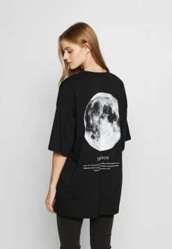 Auslauf 😀 Even&Odd T-Shirt Print - Black | Damen ⌛