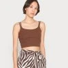 Schlussverkauf ✔️ Even&Odd Damen Top - Brown ⌛